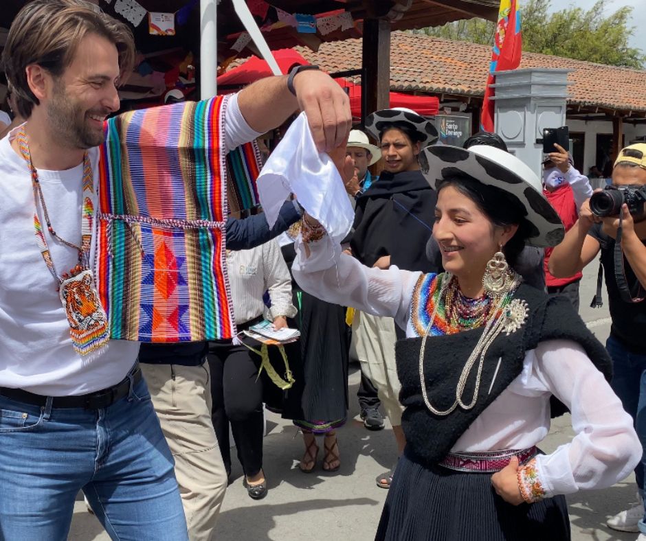 El Cantón Saraguro realizó el lanzamiento de su página web de turismo en el ENTUR Riobamba 2022