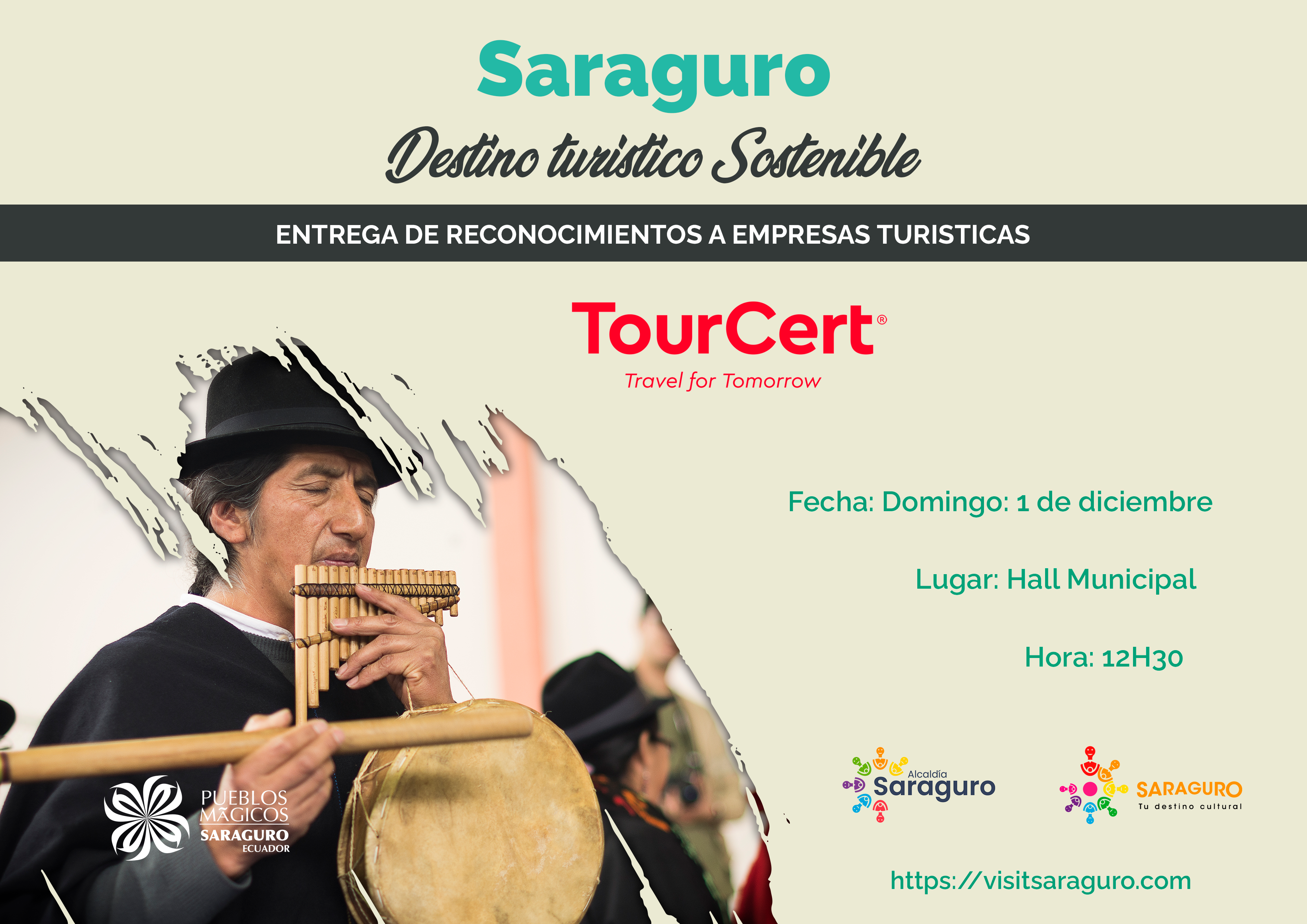 SARAGURO SE DECLARA DESTINO TURISTICO SOSTENIBLE «TOURCERT»